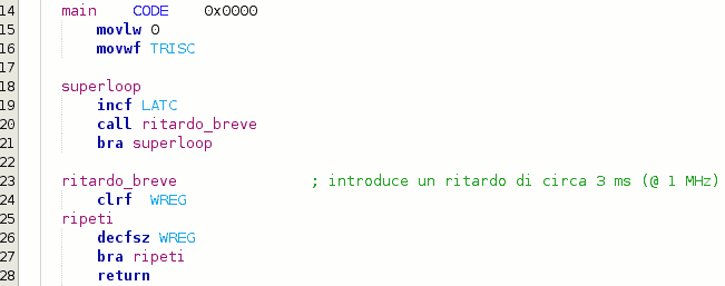 Ritardo breve