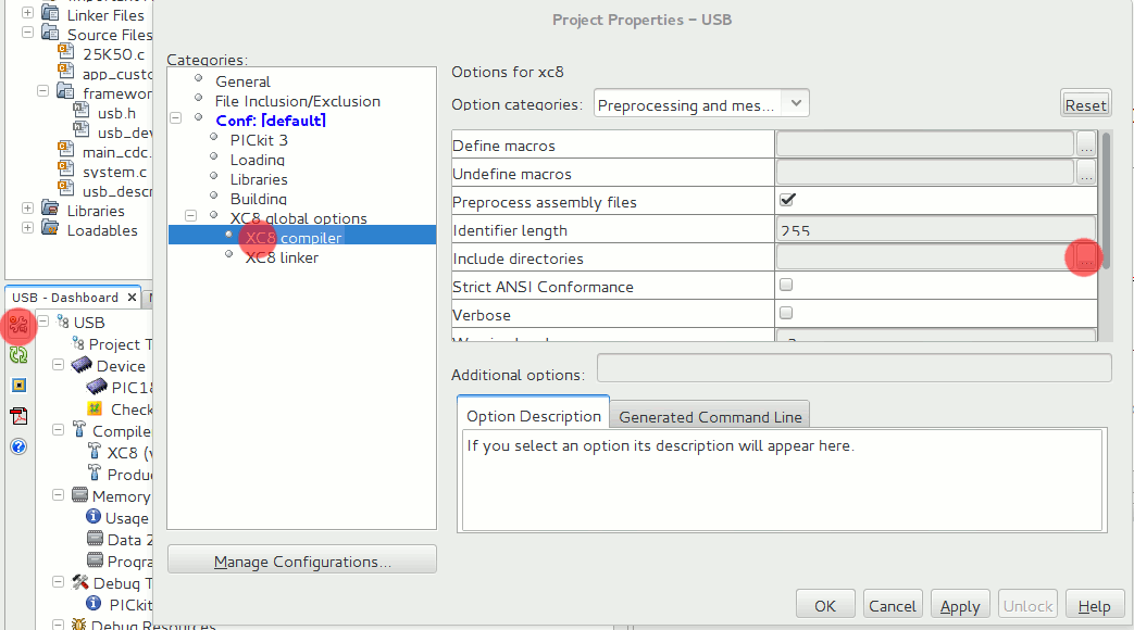 Le include directory