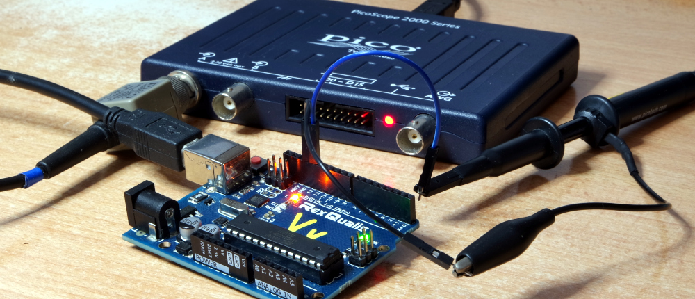 Arduino e Picoscope 2205A MSO