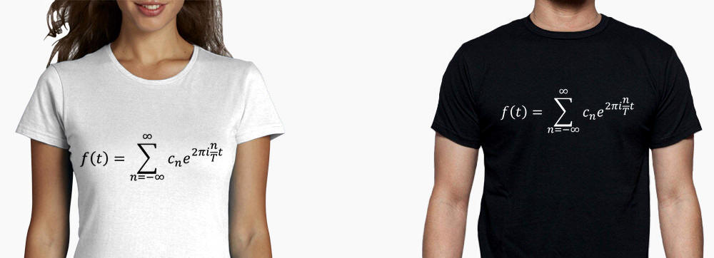 Fourier T-short (https://www.tostadora.it)