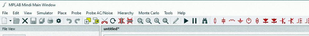 Le Icone per modificare i componenti