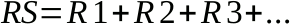 Formula per resistenze inserie
