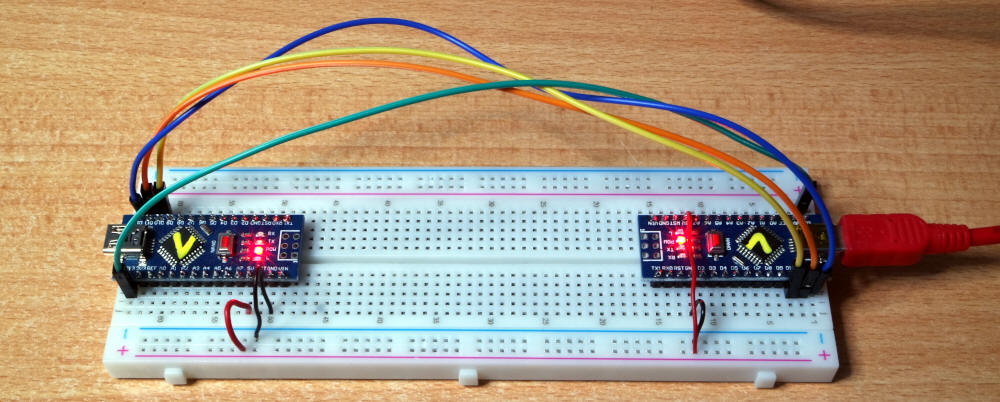 SPI: Arduino master e slave