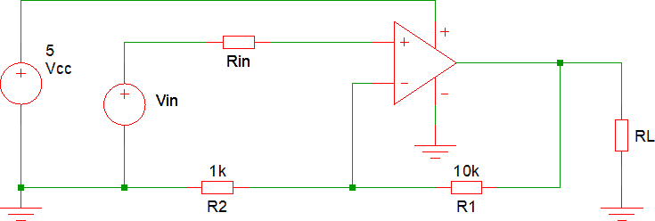 Amplificatore non invertente