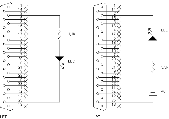 Collegare un led