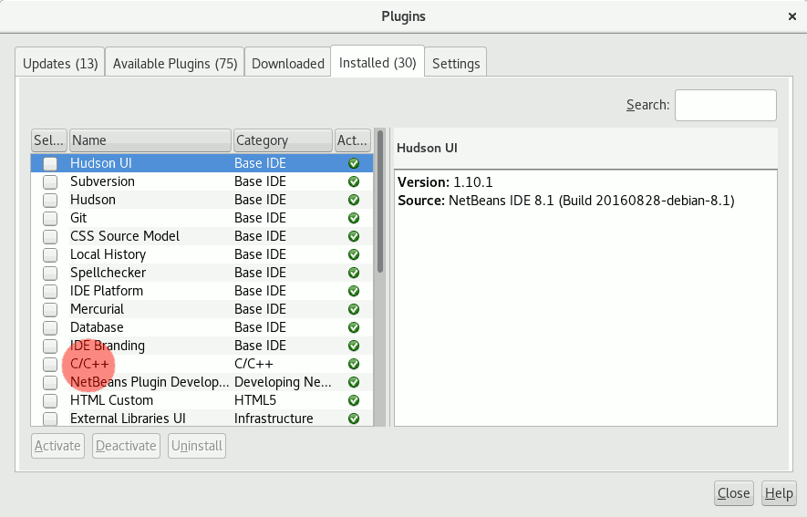 C/C++ Plugin