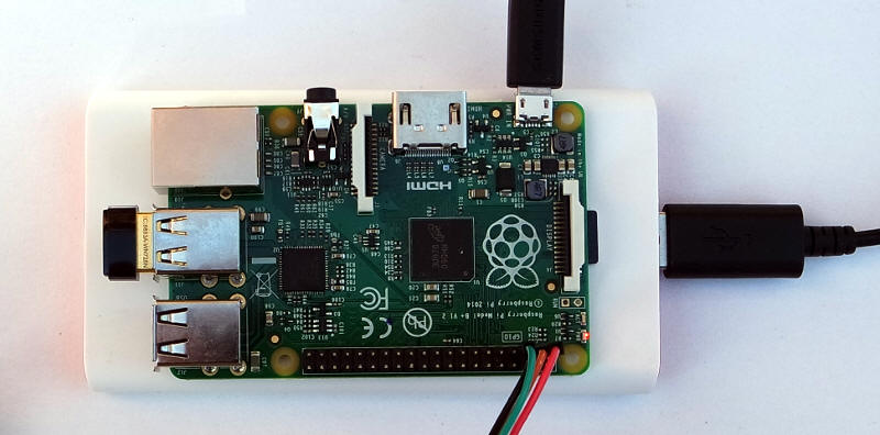 Le connessioni a Raspberry... wireless