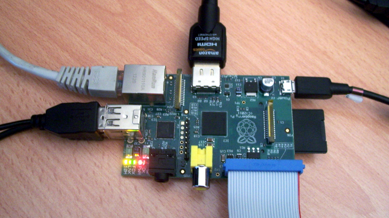 Le connessioni a Raspberry PI