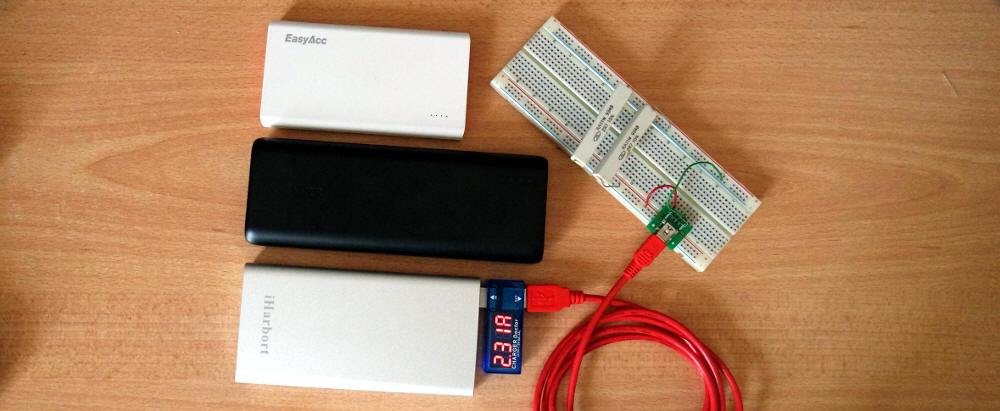 Misura della capacità di un Power Bank