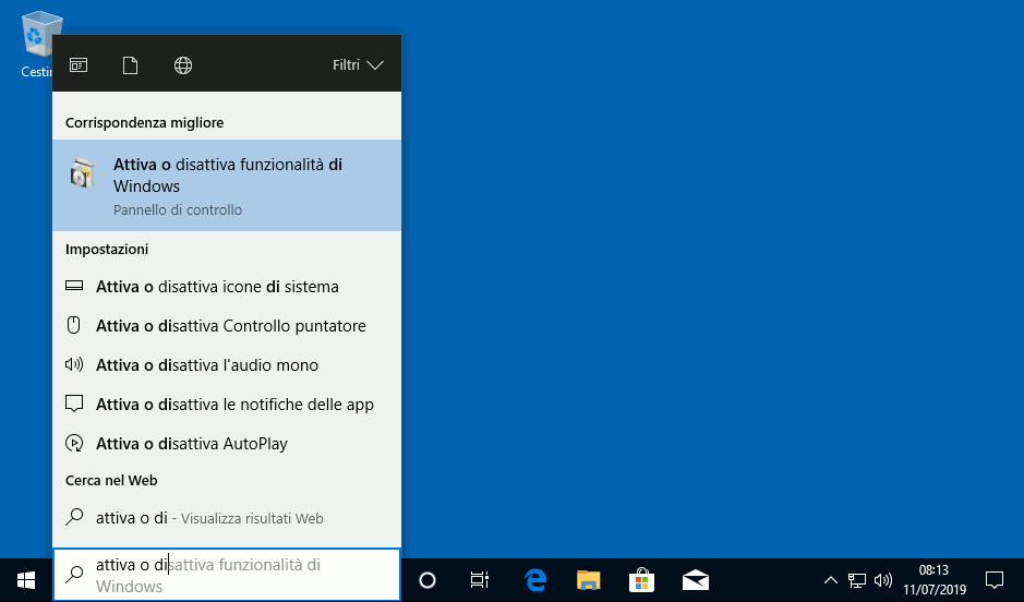UWF - Attivare o disattivare funzionalità in Windows