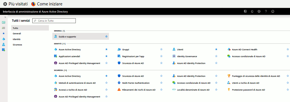 Acrive Directory in versione web