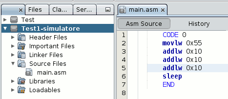 Il primo programma