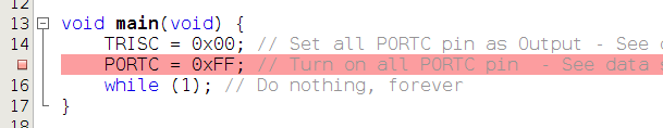 I breakpoint