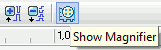 Show magnifier