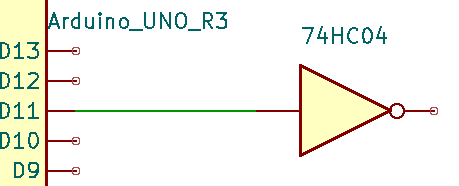 Arduino e porta NOT