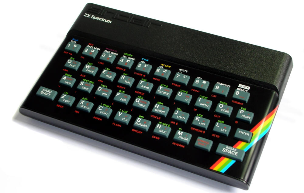 Sinclair 48K ZX Spectrum computer (1982)