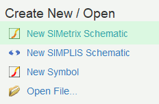Creare un nuovo schema