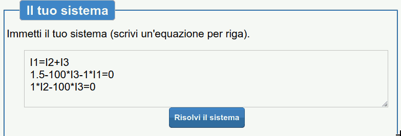 Il sistema