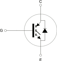 Simbolo dell'IGBT