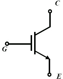 Simbolo dell'IGBT