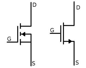 MOSFET enhancement a canale N