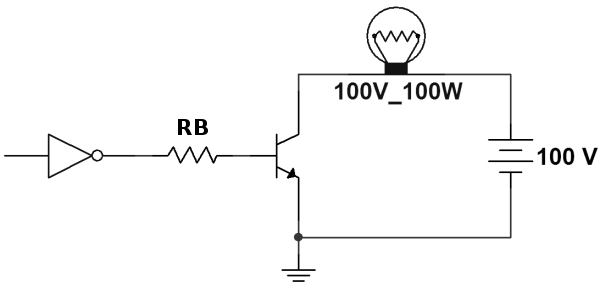 Accendere una lampadina con un transistor