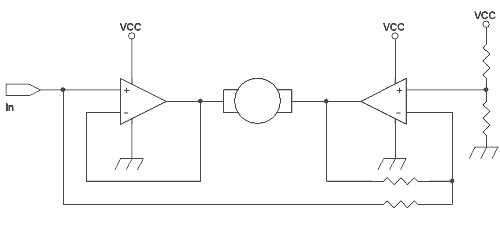 Due amplificatori in connessione a ponte