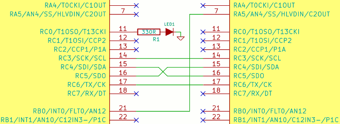 Master e Slave - Schema elettrico