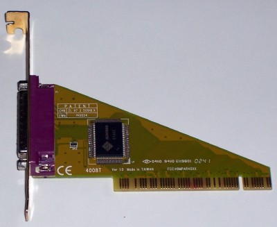 Una scheda parallela PCI sunix 1888